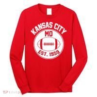Kansas City Football MO Retro Chief Long Sleeve Shirt thumb 0
