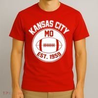 Kansas City Football MO Retro Chief T-Shirt thumb 3