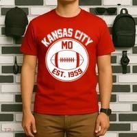 Kansas City Football MO Retro Chief T-Shirt thumb 6