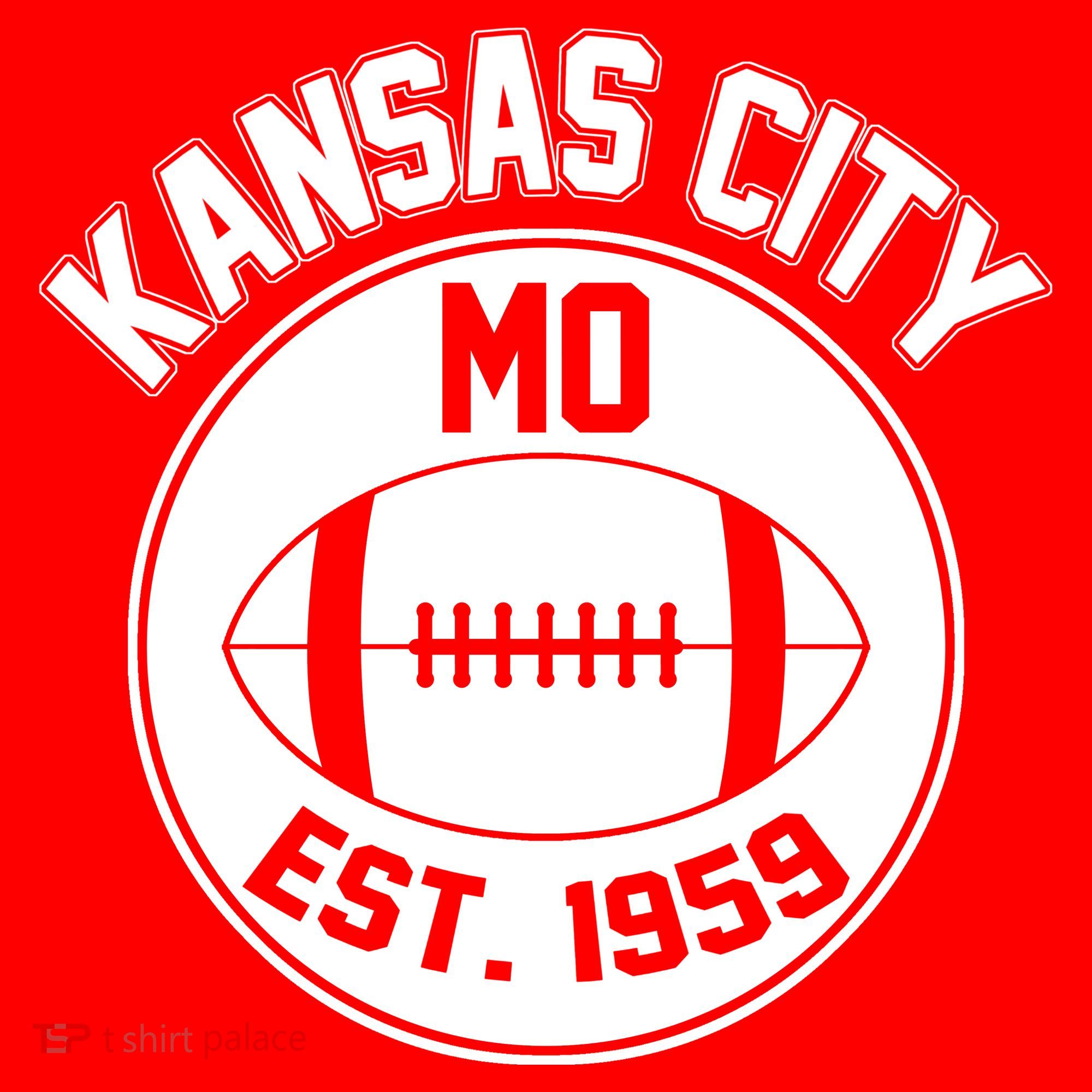 Kansas City Football MO Retro Chief T-Shirt