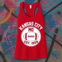 Kansas City Football MO Retro Chief Women's Tank Top thumb 3