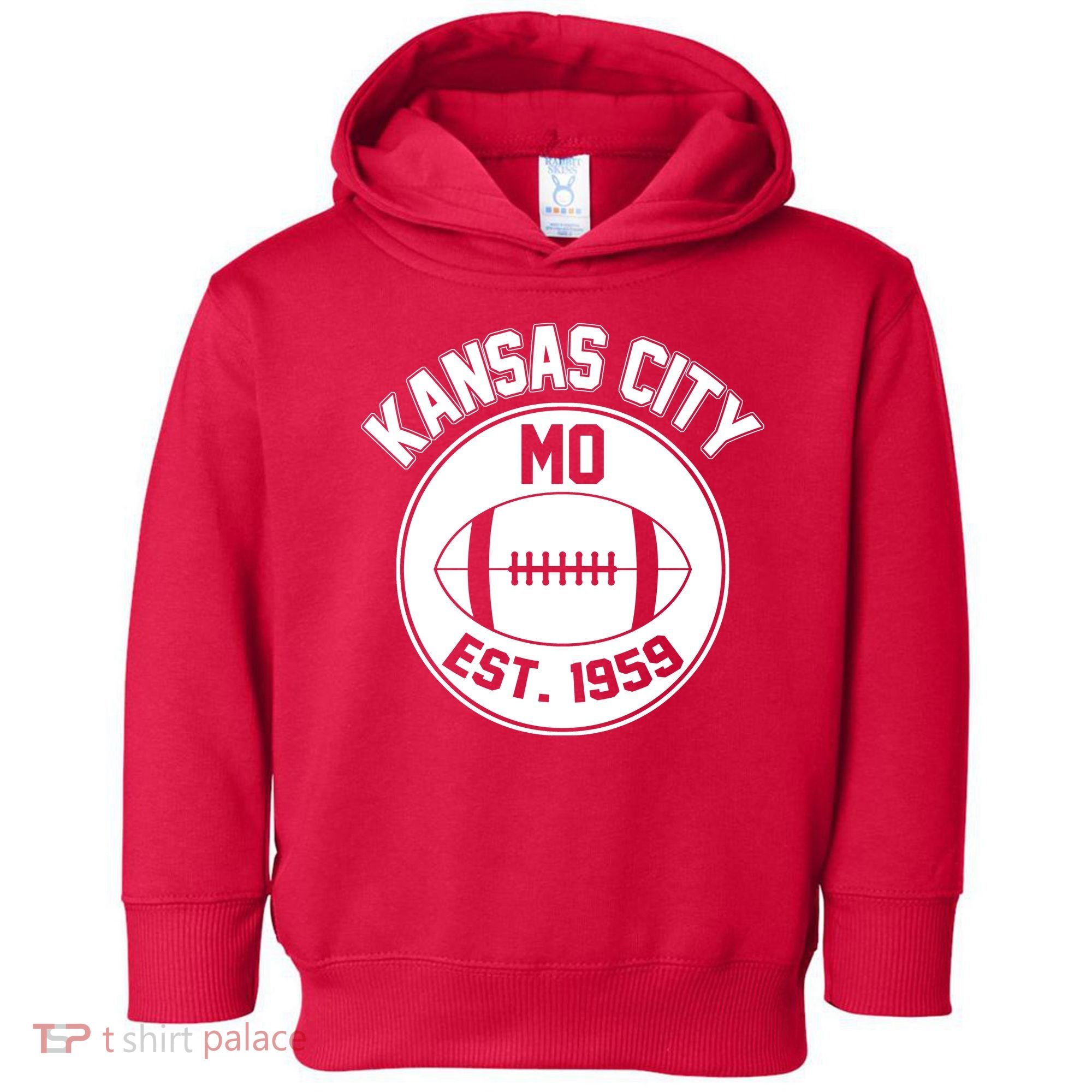 Kansas City Football MO Retro Chief Toddler Hoodie