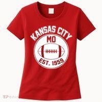 Kansas City Football MO Retro Chief Women's T-Shirt thumb 0