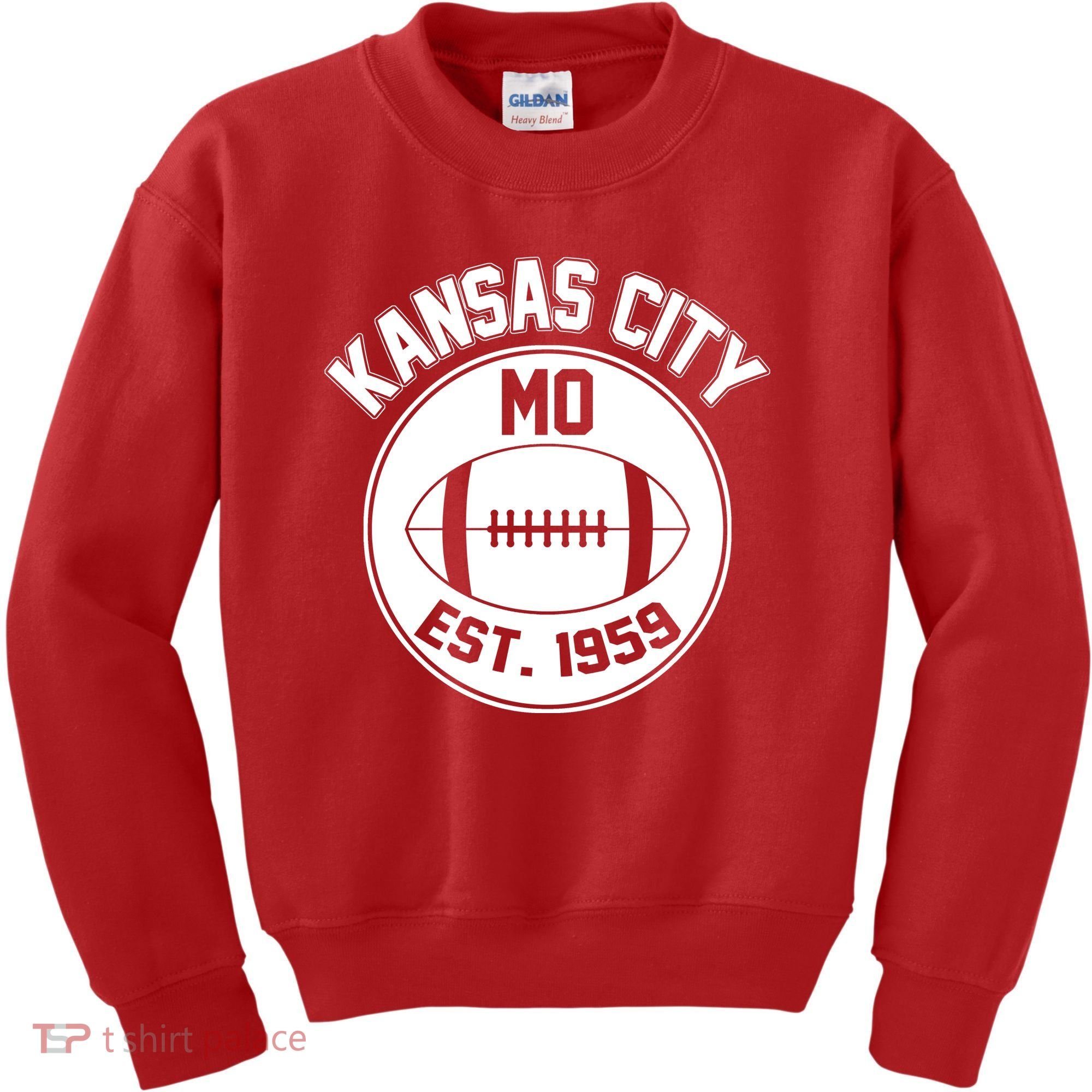 Kansas City Football MO Retro Chief Kids Sweatshirt