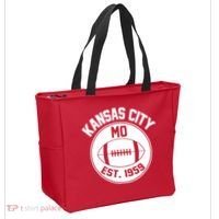 Kansas City Football MO Retro Chief Tote Bag thumb 2