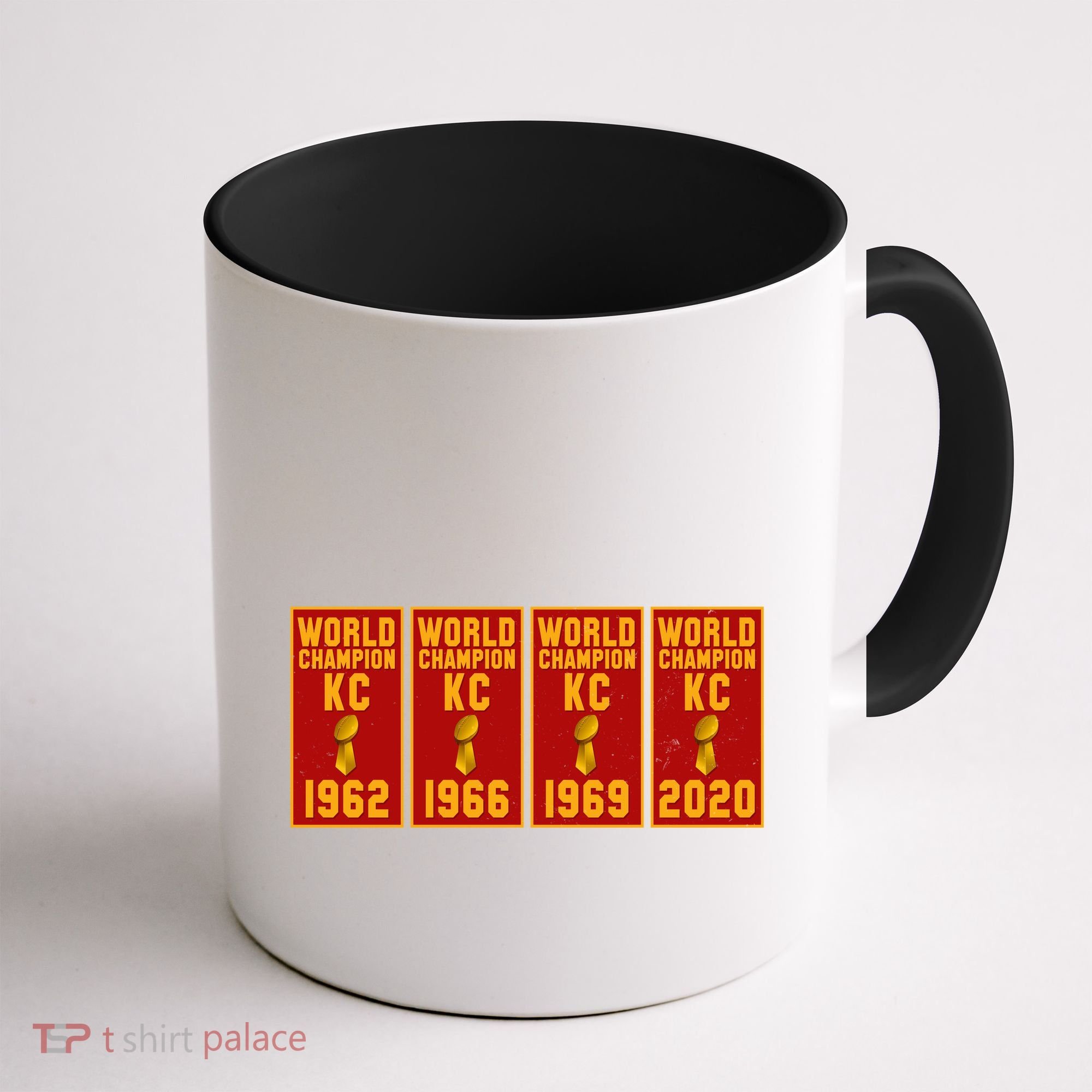 Kansas City Football World Champion Banners Coffee Mug
