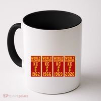 Kansas City Football World Champion Banners Coffee Mug thumb 0