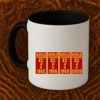 Kansas City Football World Champion Banners Coffee Mug thumb 2