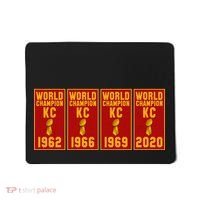 Kansas City Football World Champion Banners Mousepad thumb 0