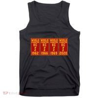 Kansas City Football World Champion Banners Tank Top thumb 0