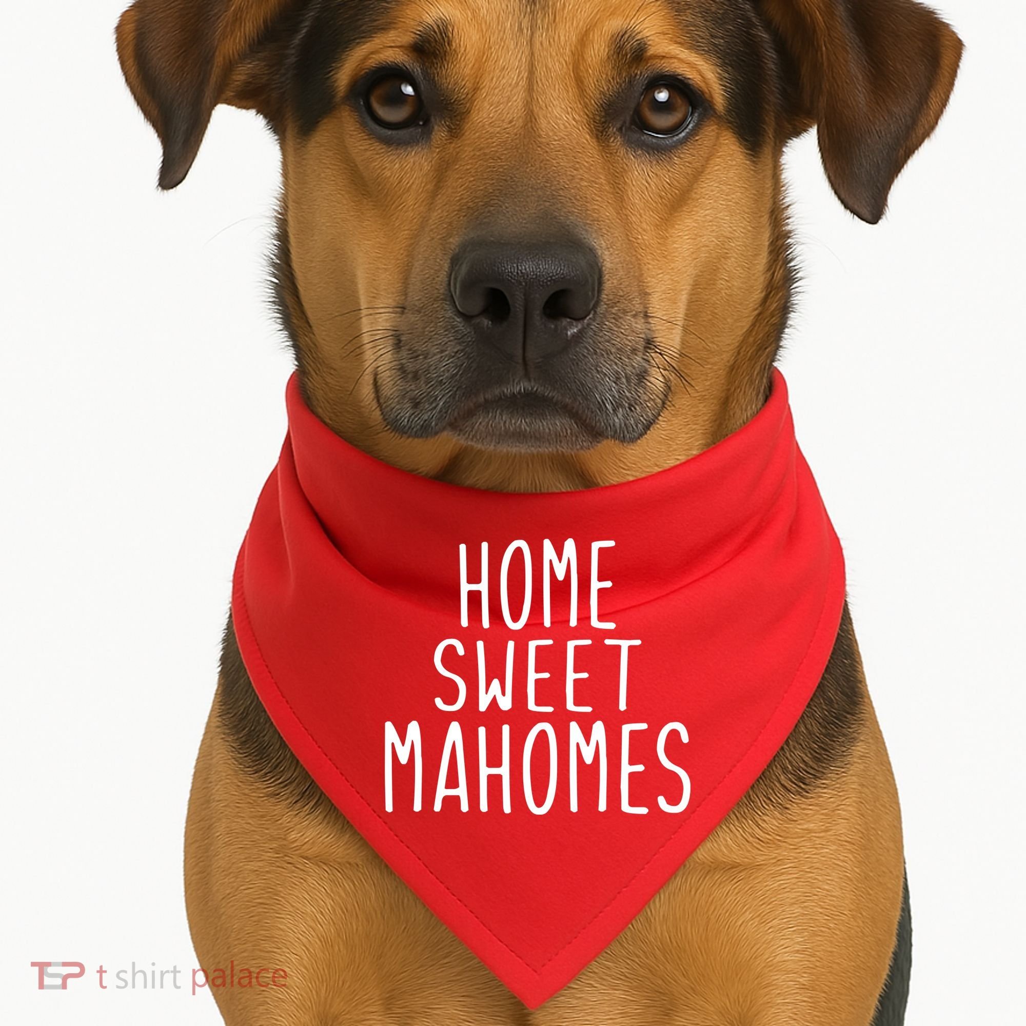 Kansas City Home Sweet Mahomes USA-Made Doggie Bandana