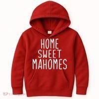 Kansas City Home Sweet Mahomes Kids Hoodie thumb 0