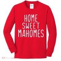 Kansas City Home Sweet Mahomes Kids Long Sleeve Shirt thumb 0