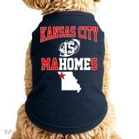 Kansas City is Mahomes Doggie Tank thumb 0