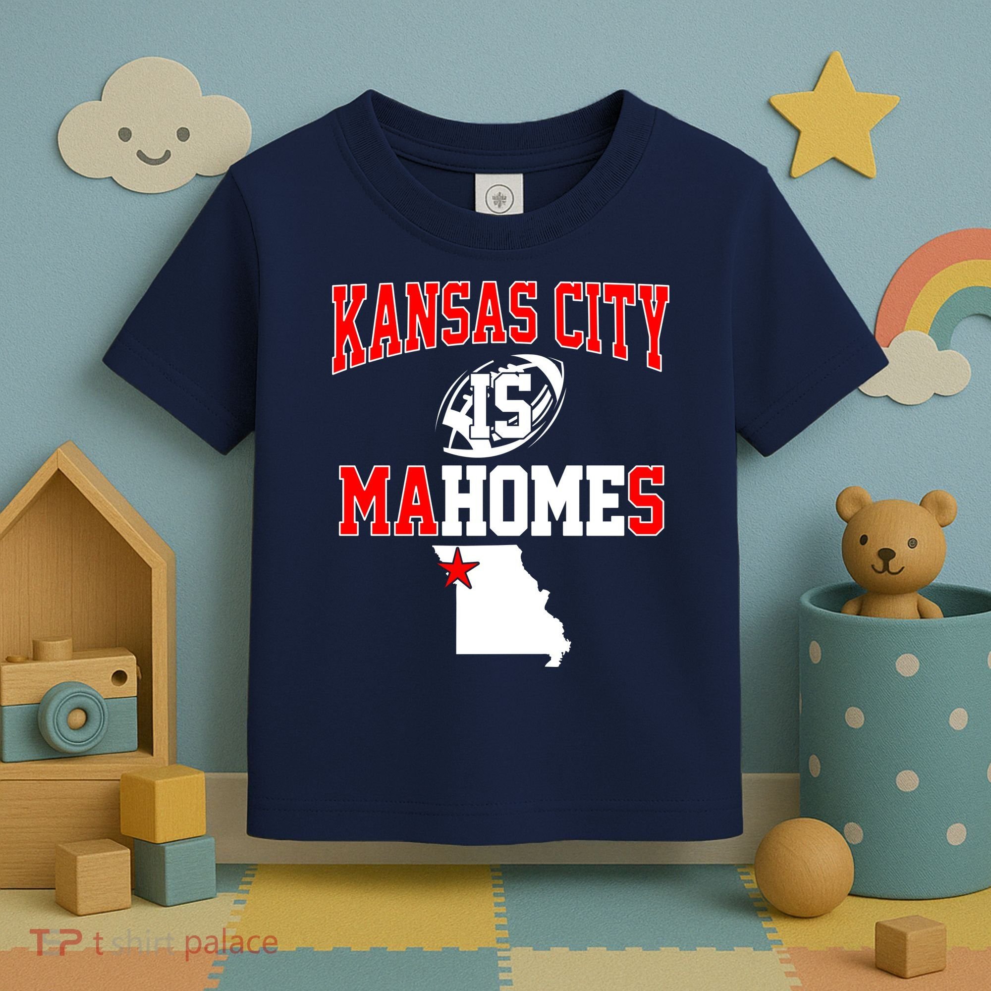 Kansas City is Mahomes Toddler T-Shirt
