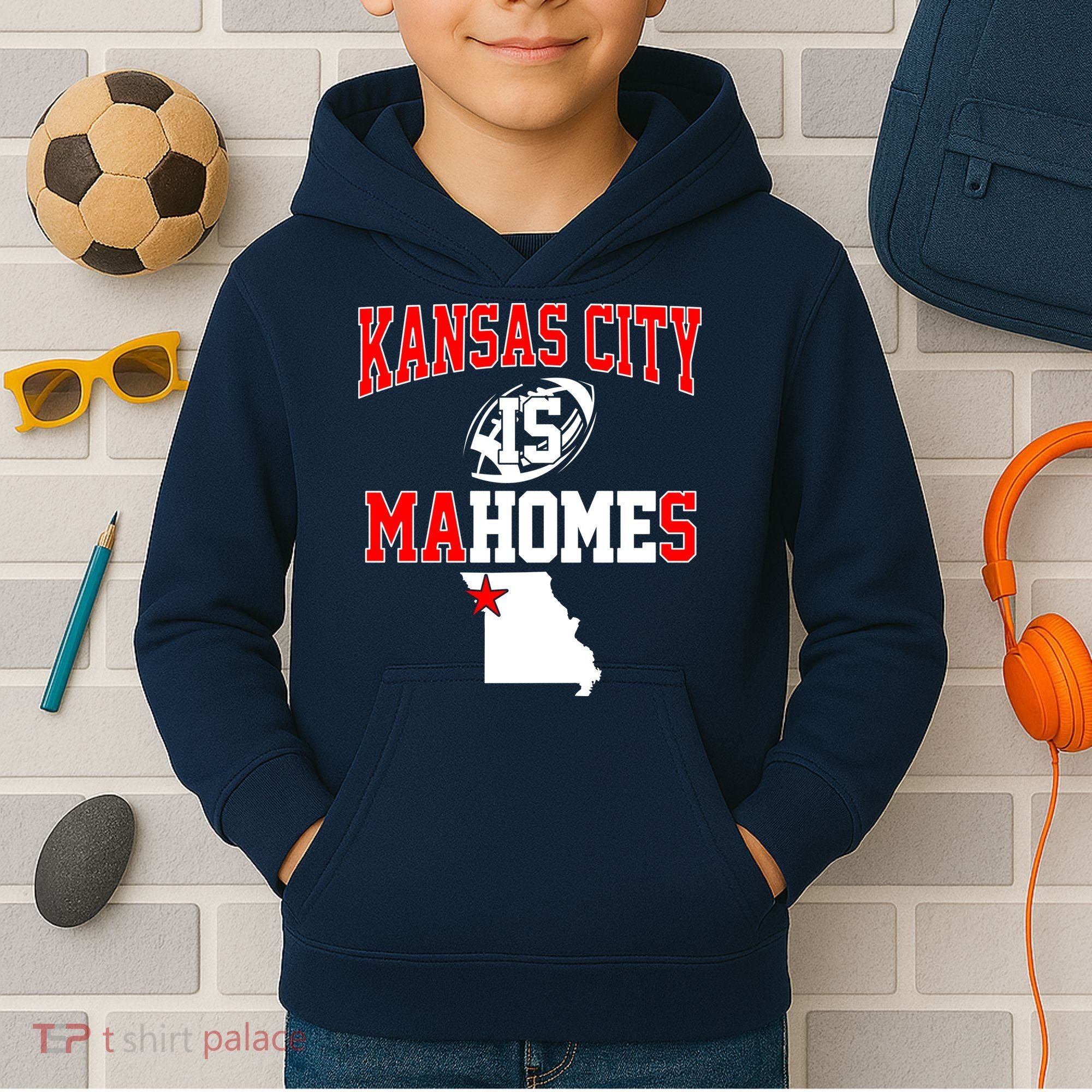Kansas City is Mahomes Kids Hoodie
