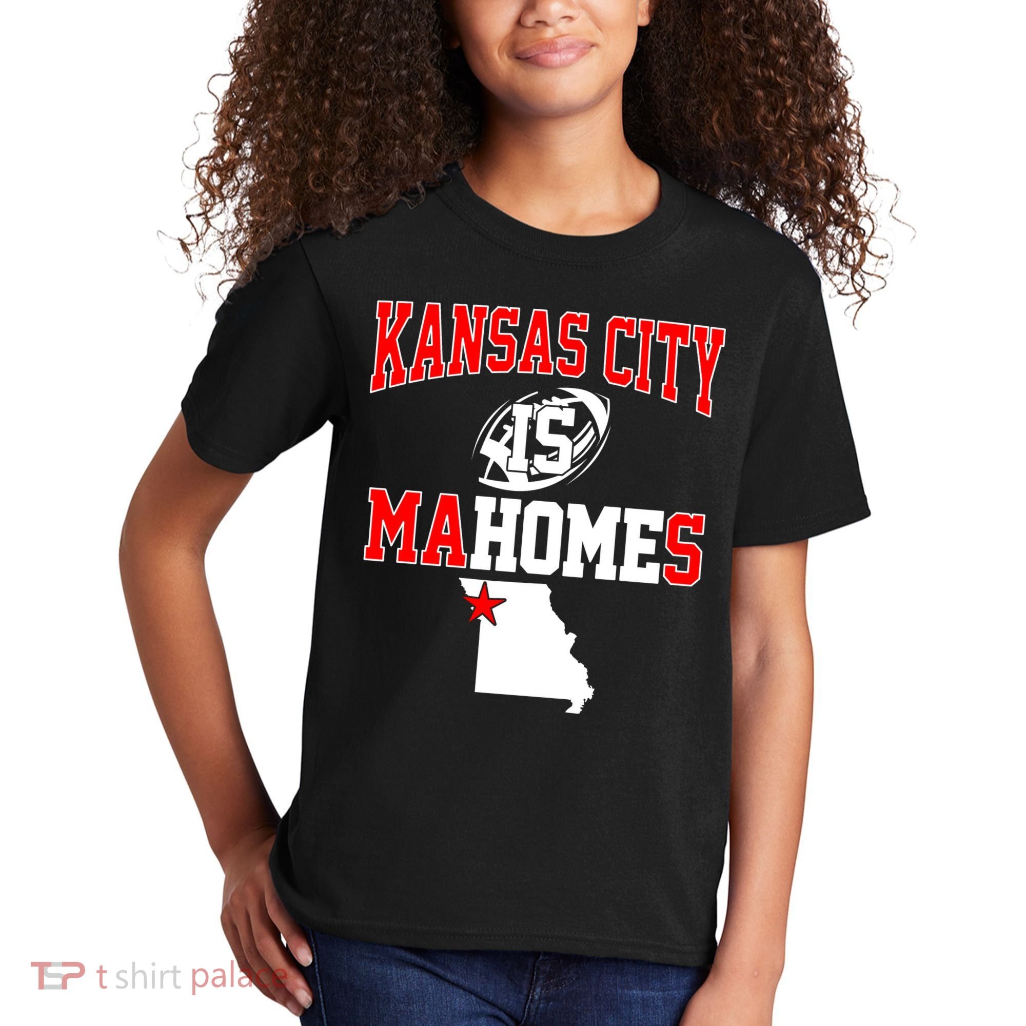 Kansas City is Mahomes Kids T-Shirt