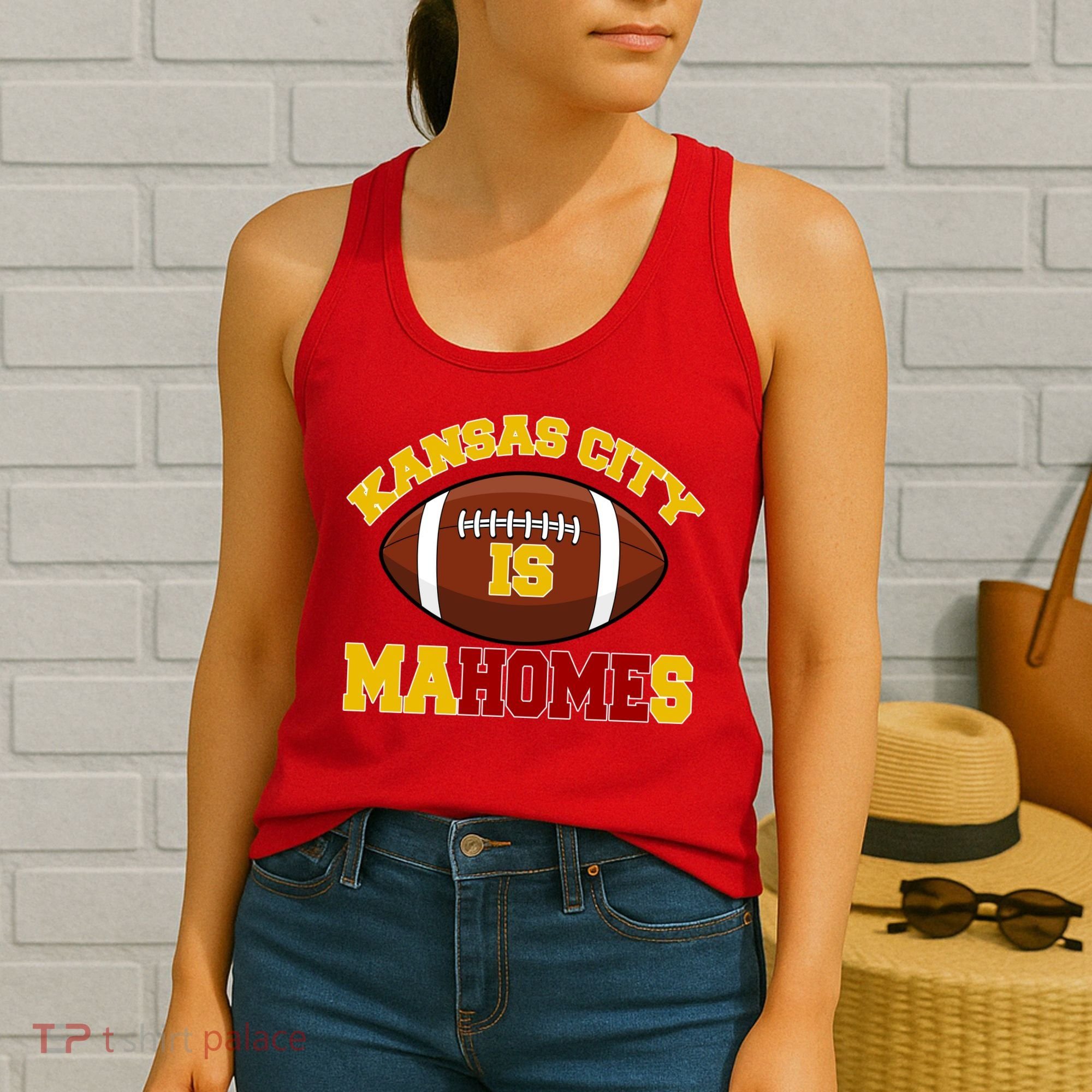 Kansas City Is Mahomes KC Football Fan Women's Tank Top
