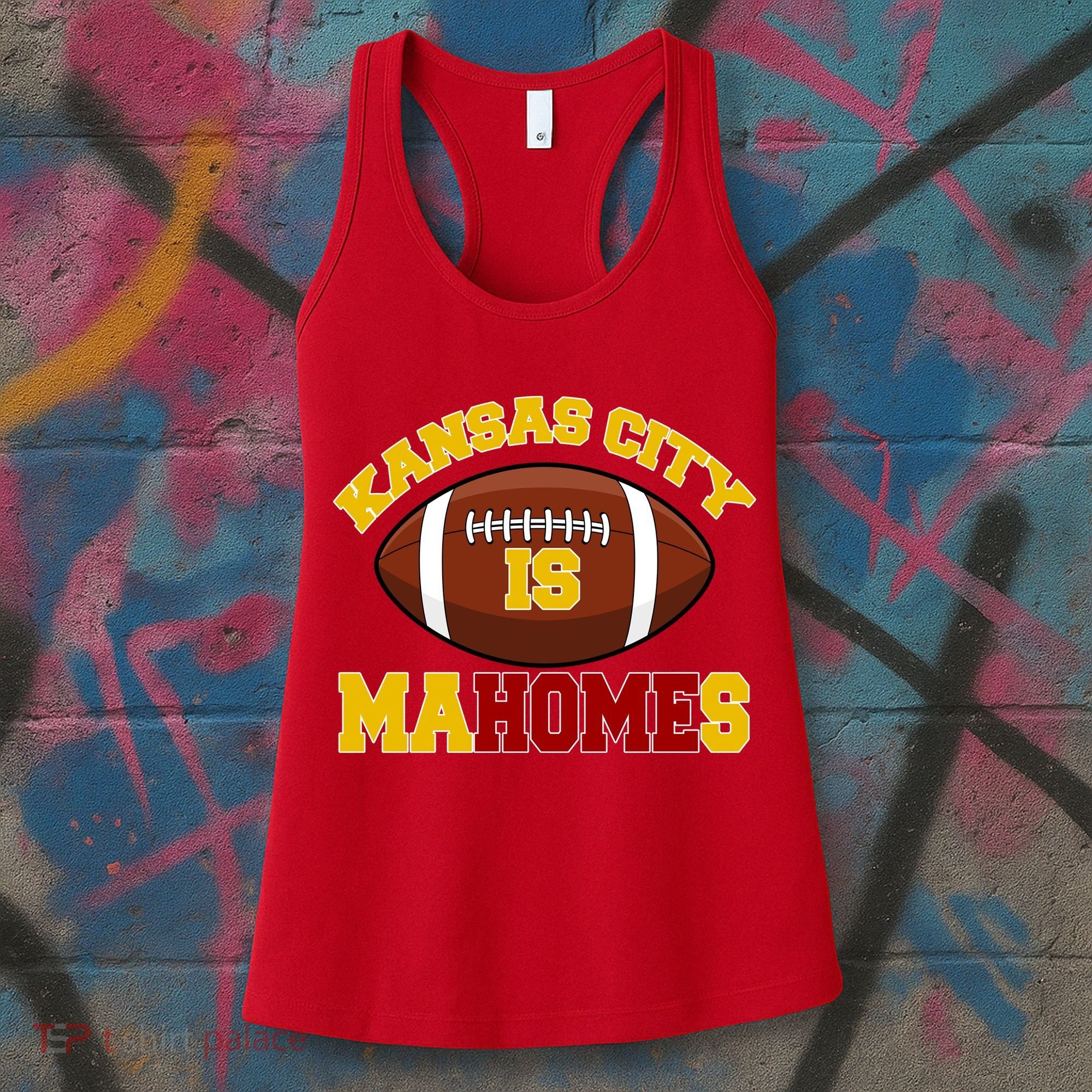 Kansas City Is Mahomes KC Football Fan Women's Tank Top