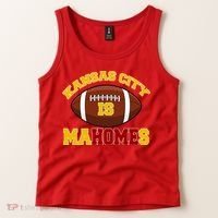 Kansas City Is Mahomes KC Football Fan Tank Top thumb 2