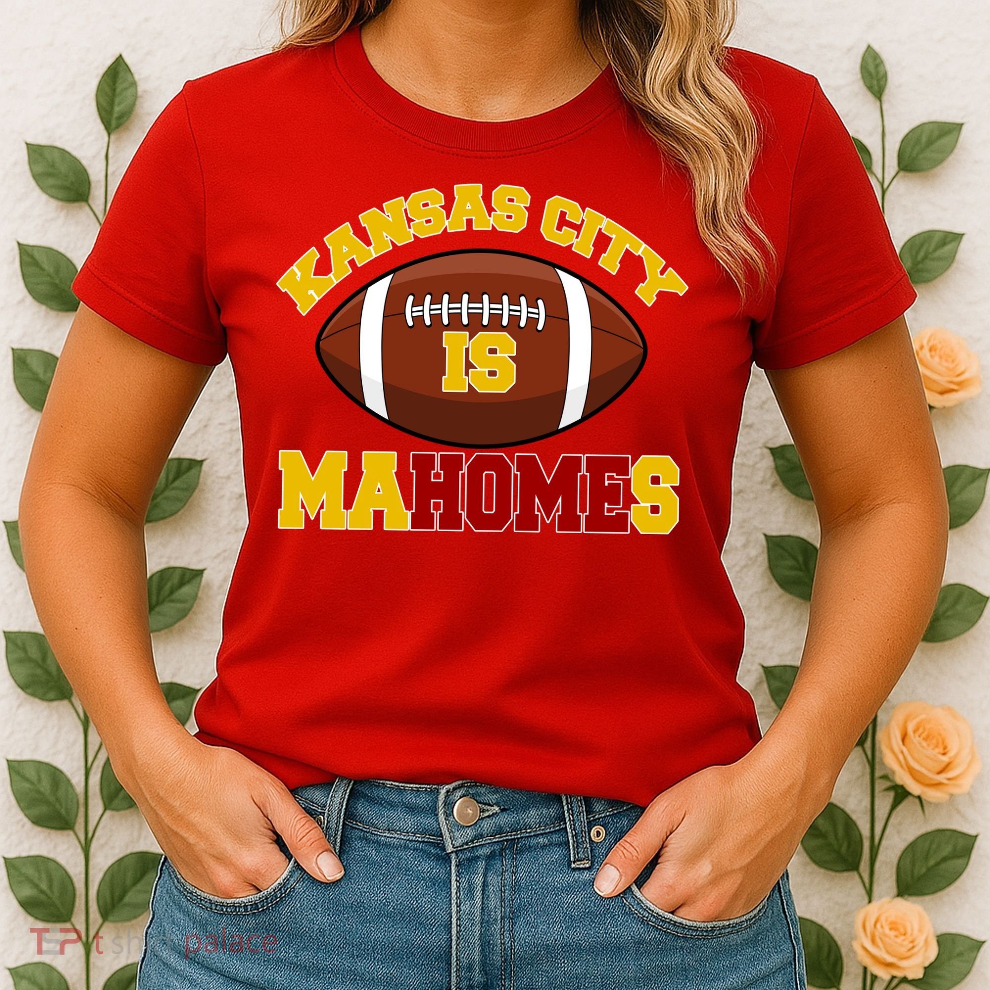Kansas City Is Mahomes KC Football Fan Women's T-Shirt