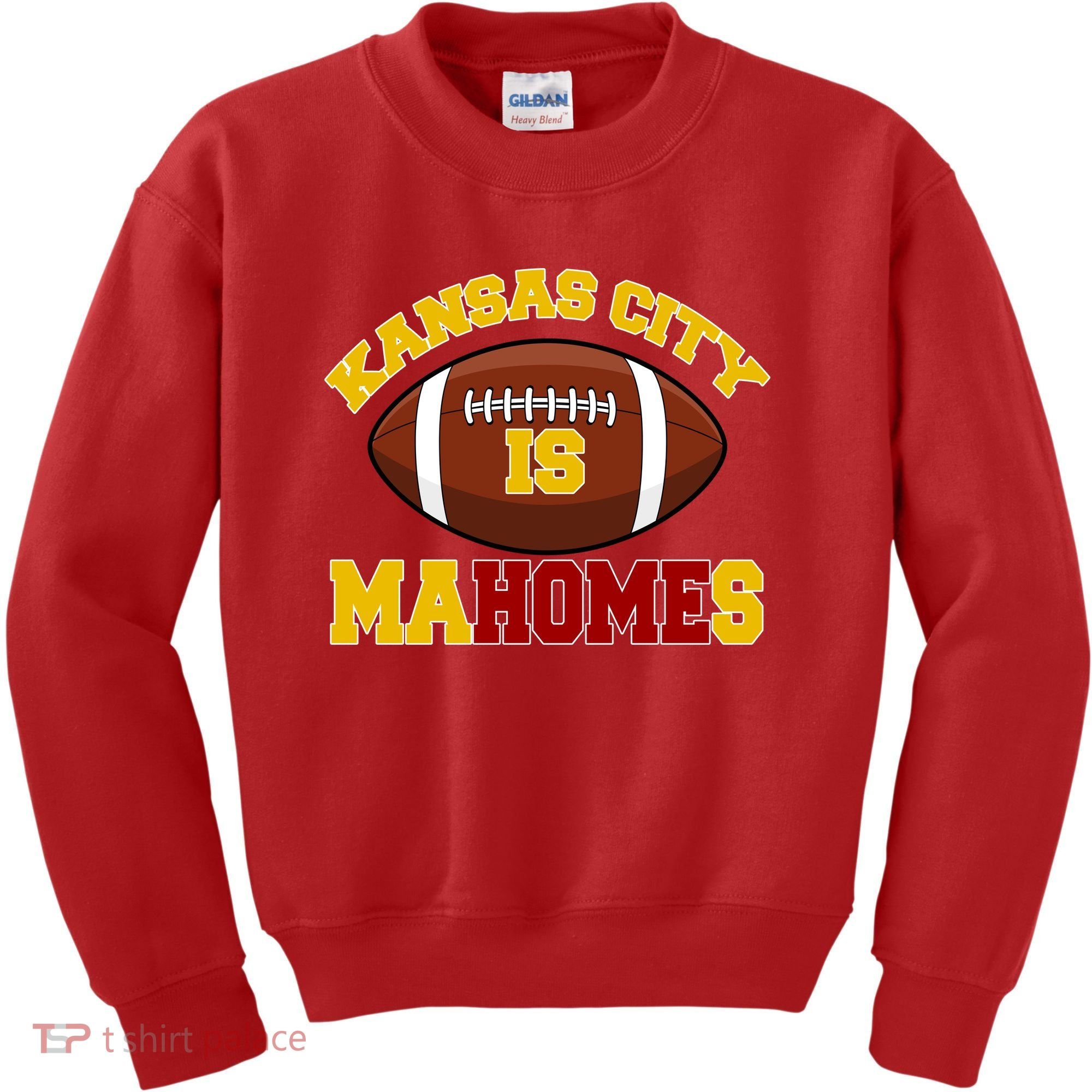 Kansas City Is Mahomes KC Football Fan Kids Sweatshirt