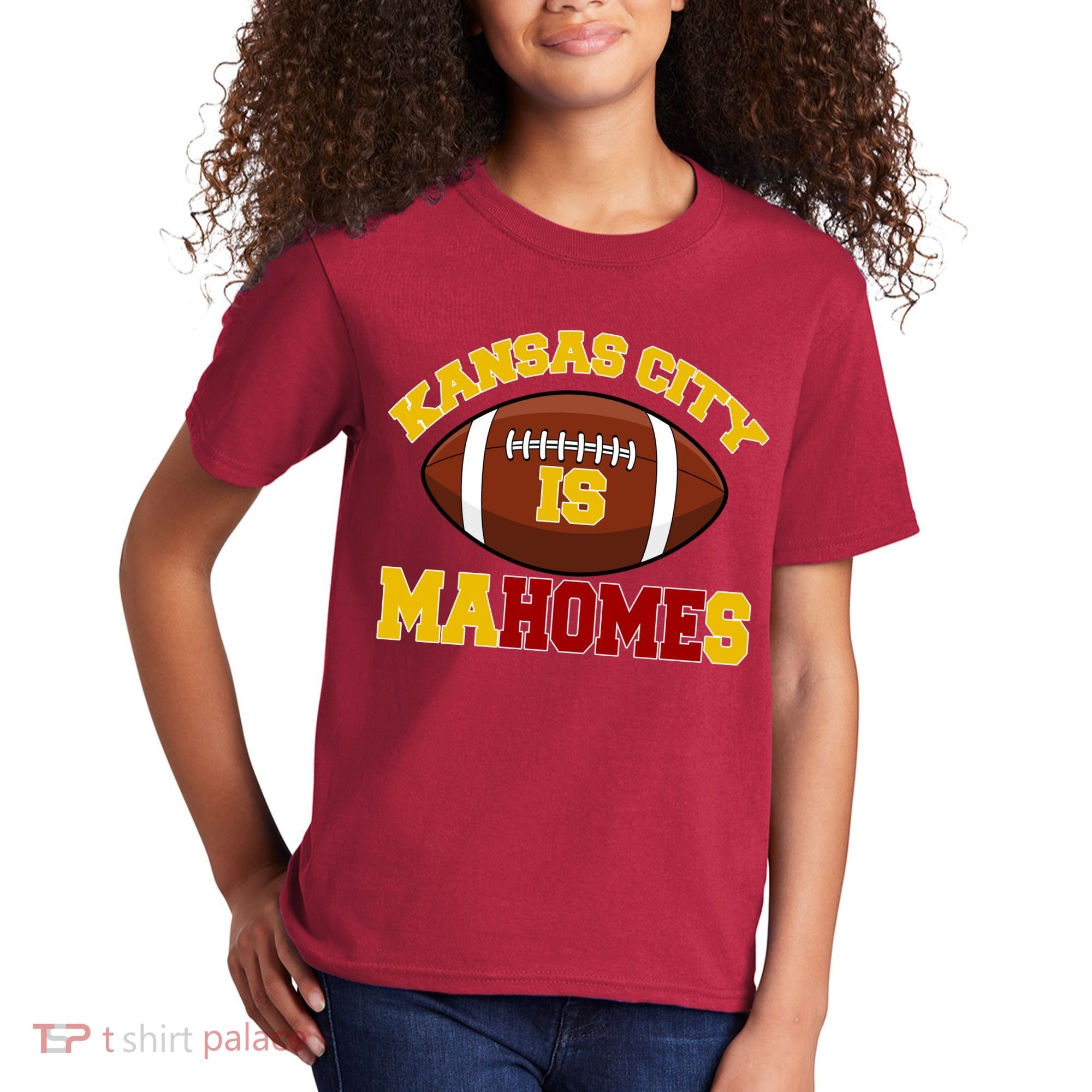 Kansas City Is Mahomes KC Football Fan Kids T-Shirt