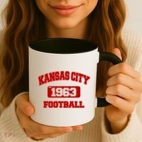 Kansas City KC Football Est 1960 Coffee Mug thumb 3