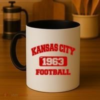 Kansas City KC Football Est 1960 Coffee Mug thumb 4