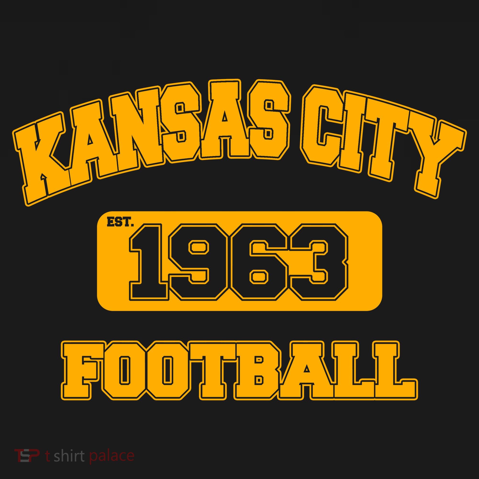 Kansas City KC Football Est 1960 Women's Hoodie