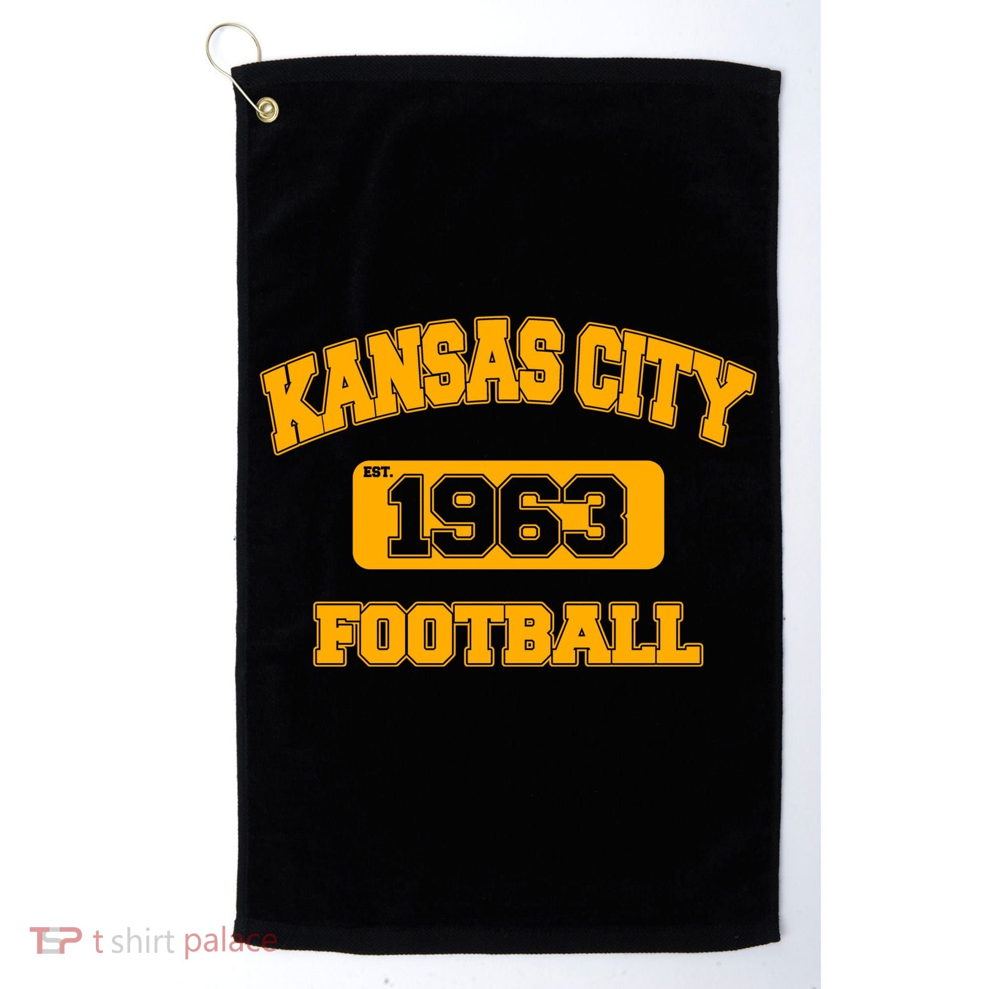 Kansas City KC Football Est 1960 Golf Towel