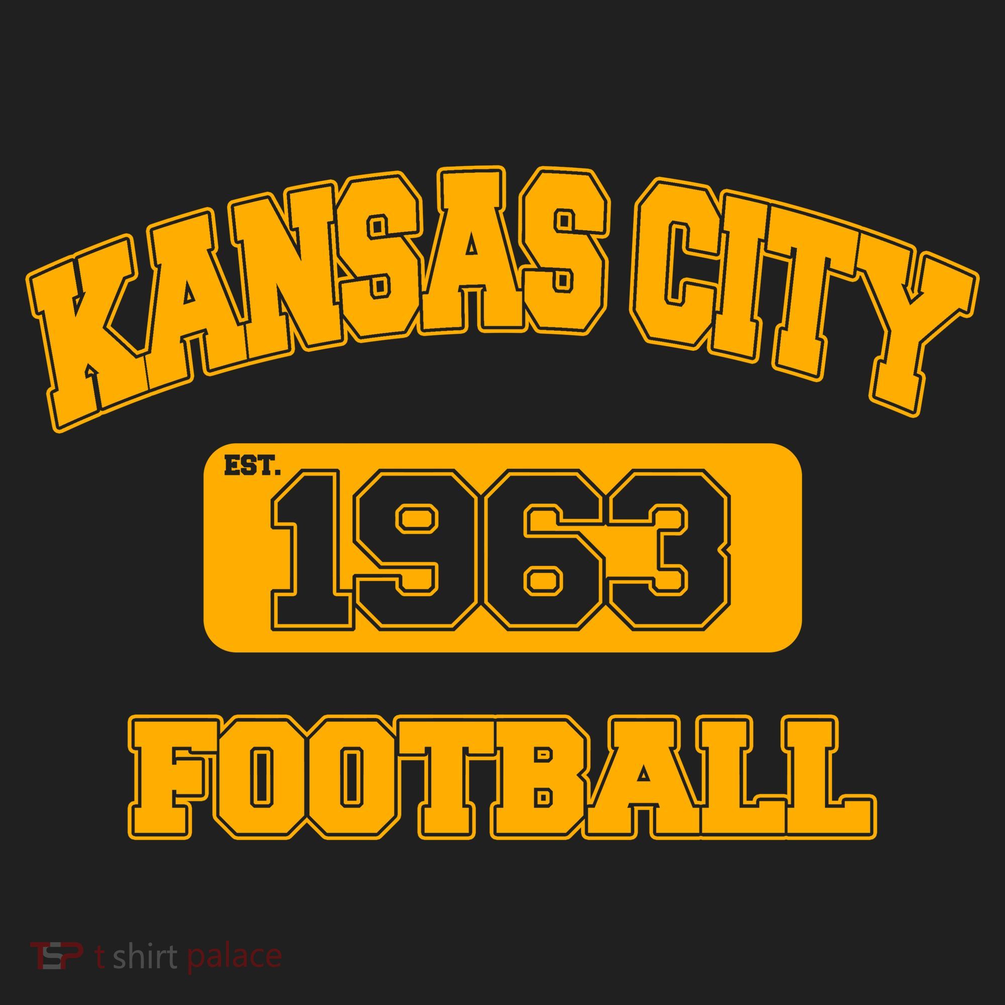 Kansas City KC Football Est 1960 Golf Towel