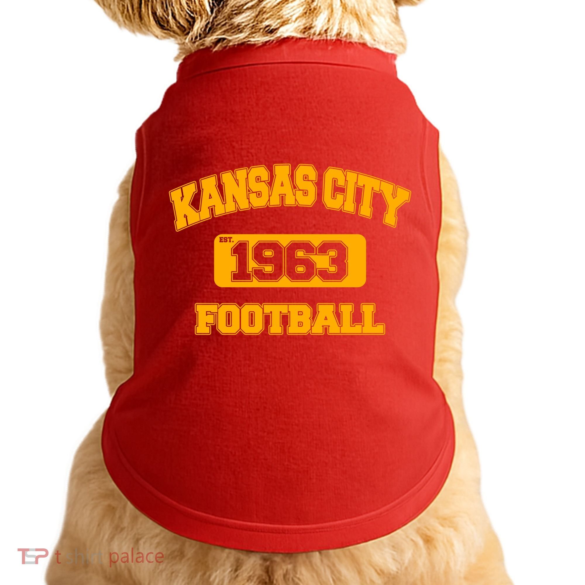 Kansas City KC Football Est 1960 Doggie Tank