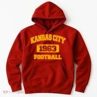 Kansas City KC Football Est 1960 Hoodie thumb 0