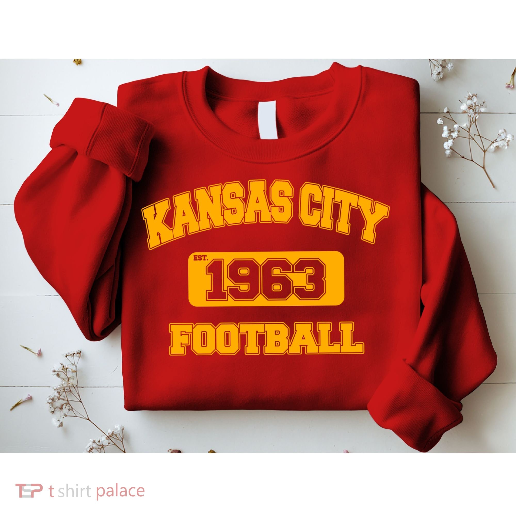 Kansas City KC Football Est 1960 Sweatshirt