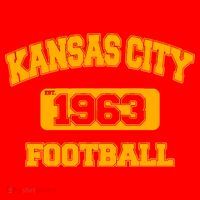 Kansas City KC Football Est 1960 Mousepad thumb 1
