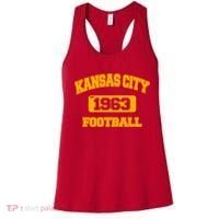Kansas City KC Football Est 1960 Women's Tank Top thumb 0