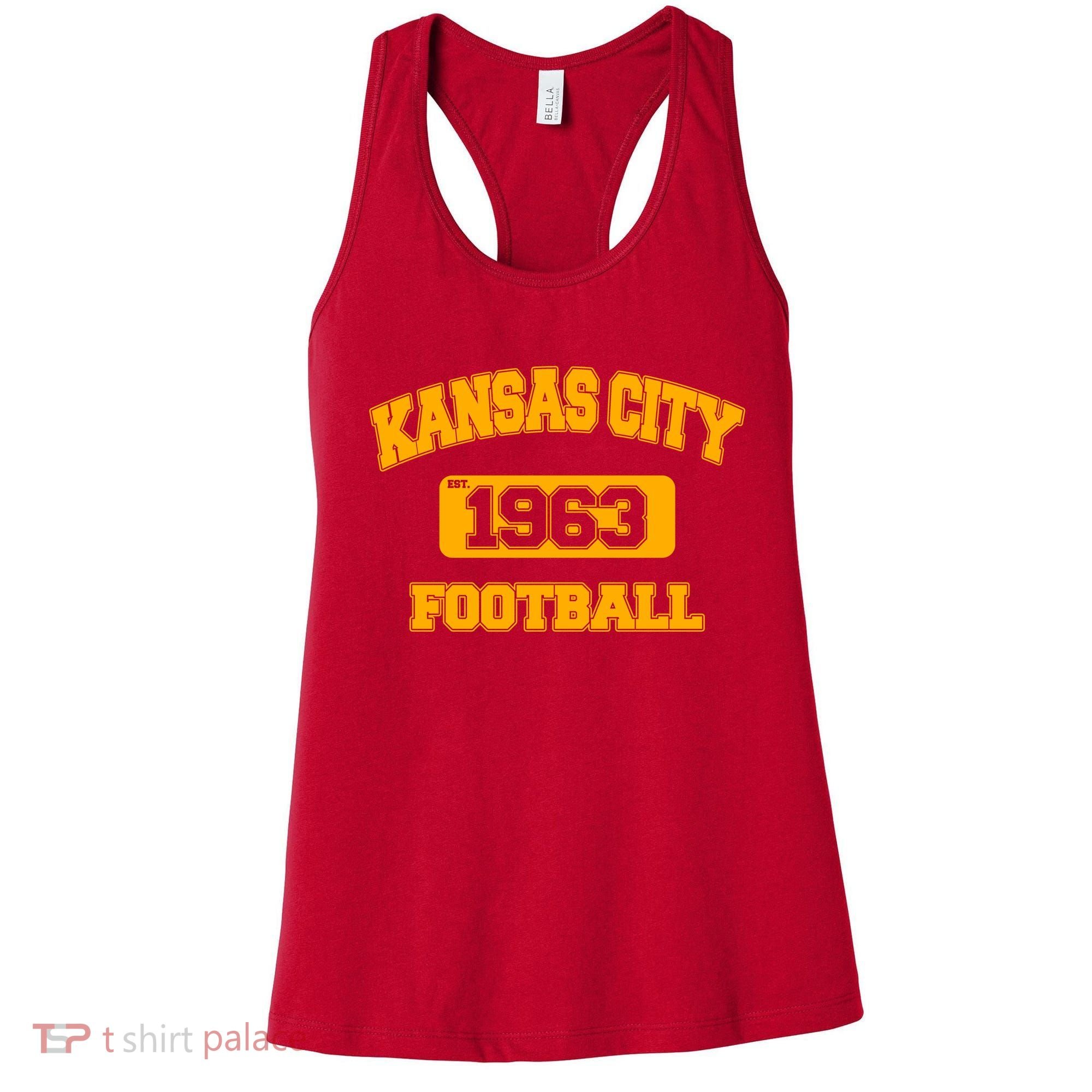 Kansas City KC Football Est 1960 Women's Tank Top