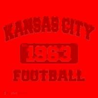 Kansas City KC Football Est 1960 Santa Hat thumb 1