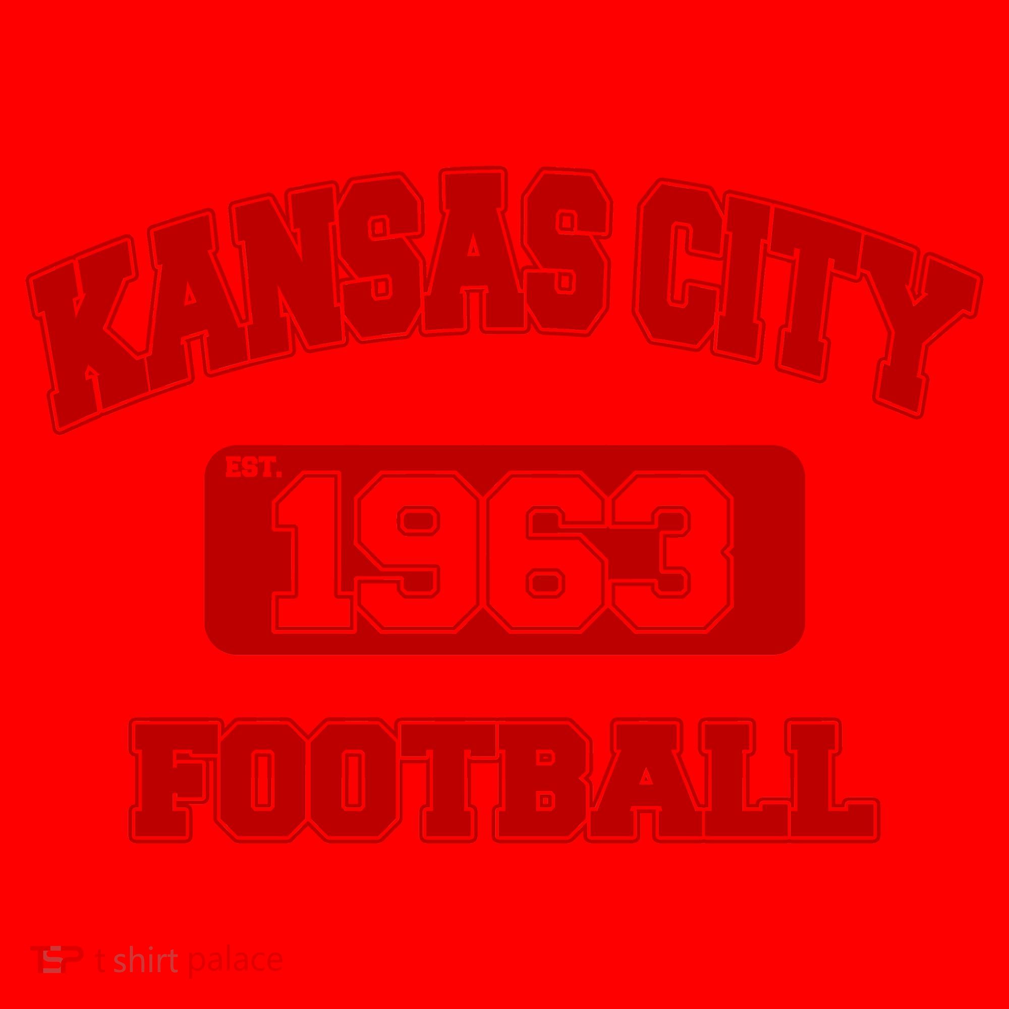 Kansas City KC Football Est 1960 Santa Hat