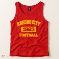Kansas City KC Football Est 1960 Tank Top thumb 2