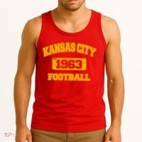 Kansas City KC Football Est 1960 Tank Top thumb 3