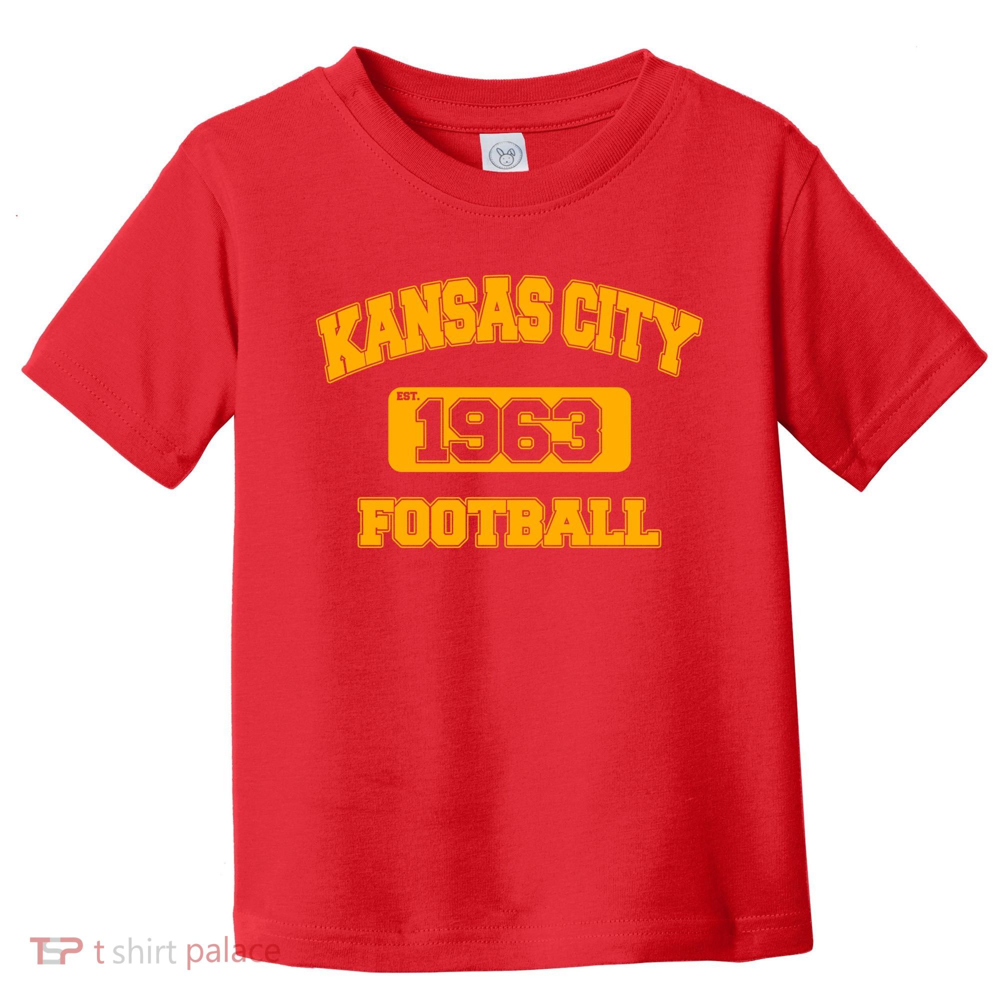 Kansas City KC Football Est 1960 Toddler T-Shirt