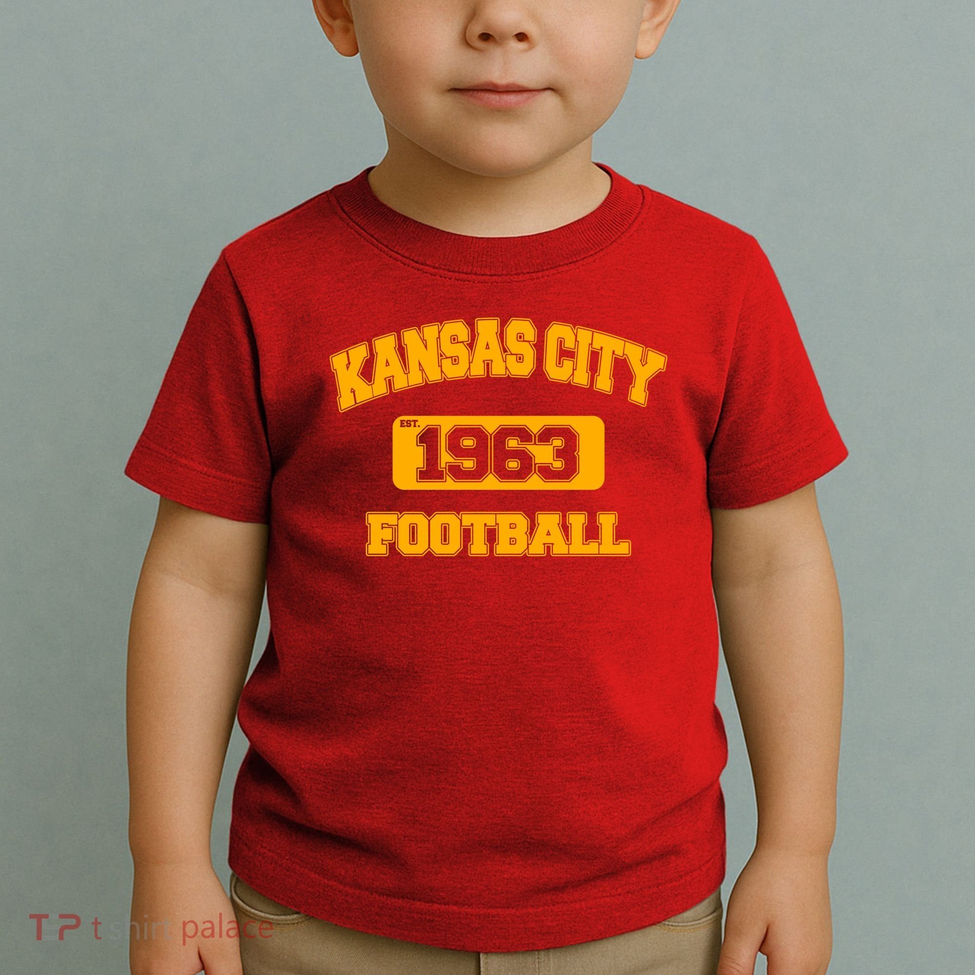 Kansas City KC Football Est 1960 Toddler T-Shirt
