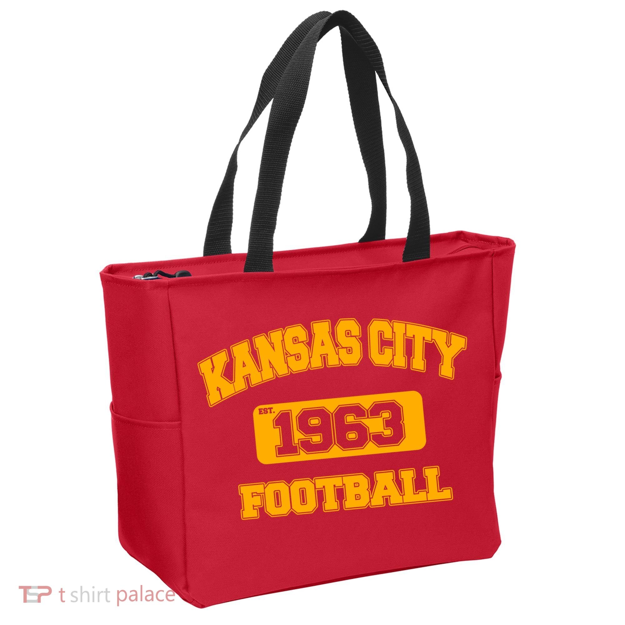 Kansas City KC Football Est 1960 Tote Bag