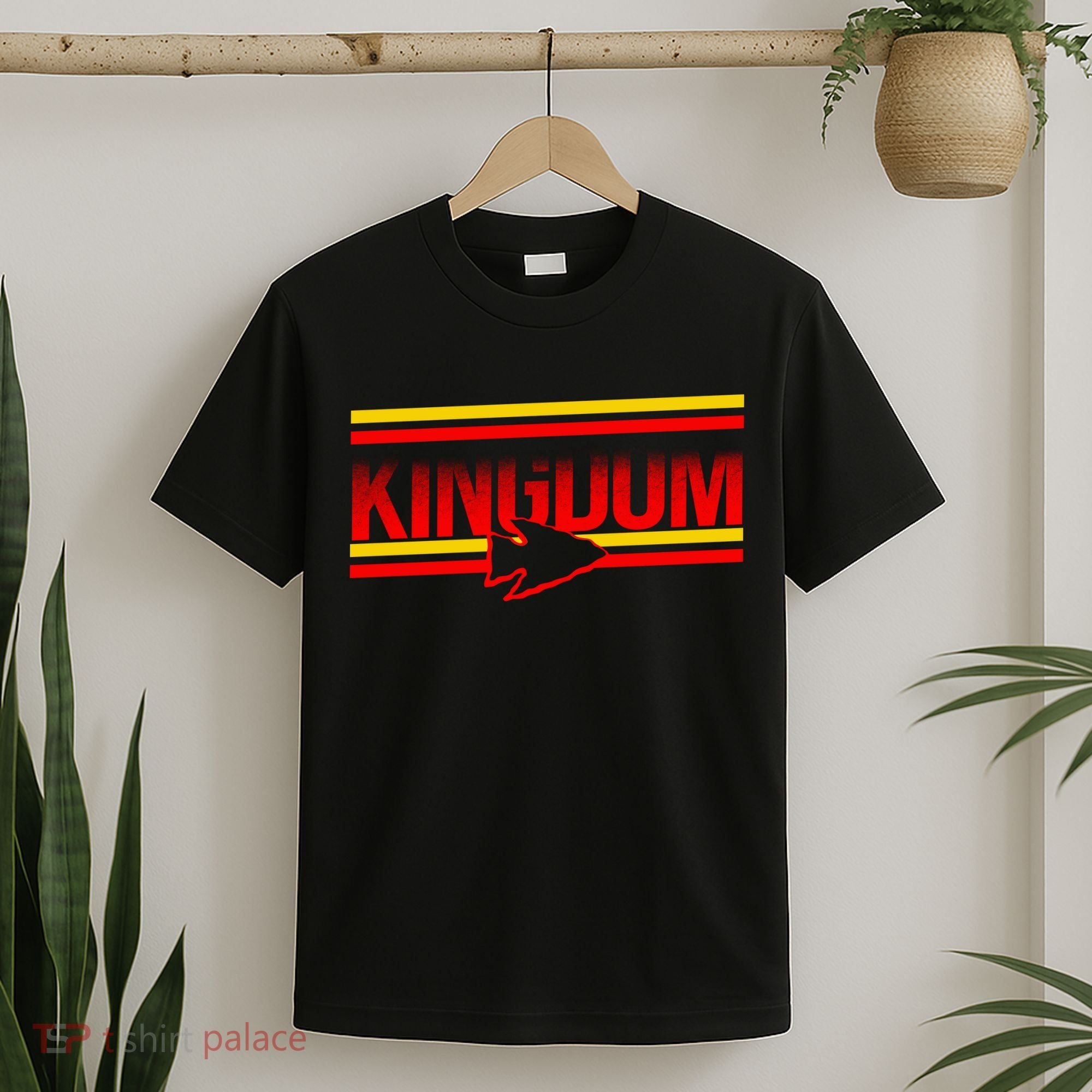 Kansas City KC Football Kingdom Arrowhead  T-Shirt
