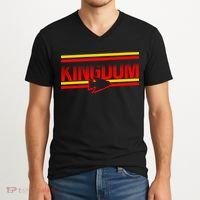Kansas City KC Football Kingdom Arrowhead  V-Neck T-Shirt thumb 2