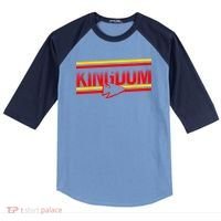 Kansas City KC Football Kingdom Arrowhead  Raglan Baseball Sleeve Shirt thumb 0