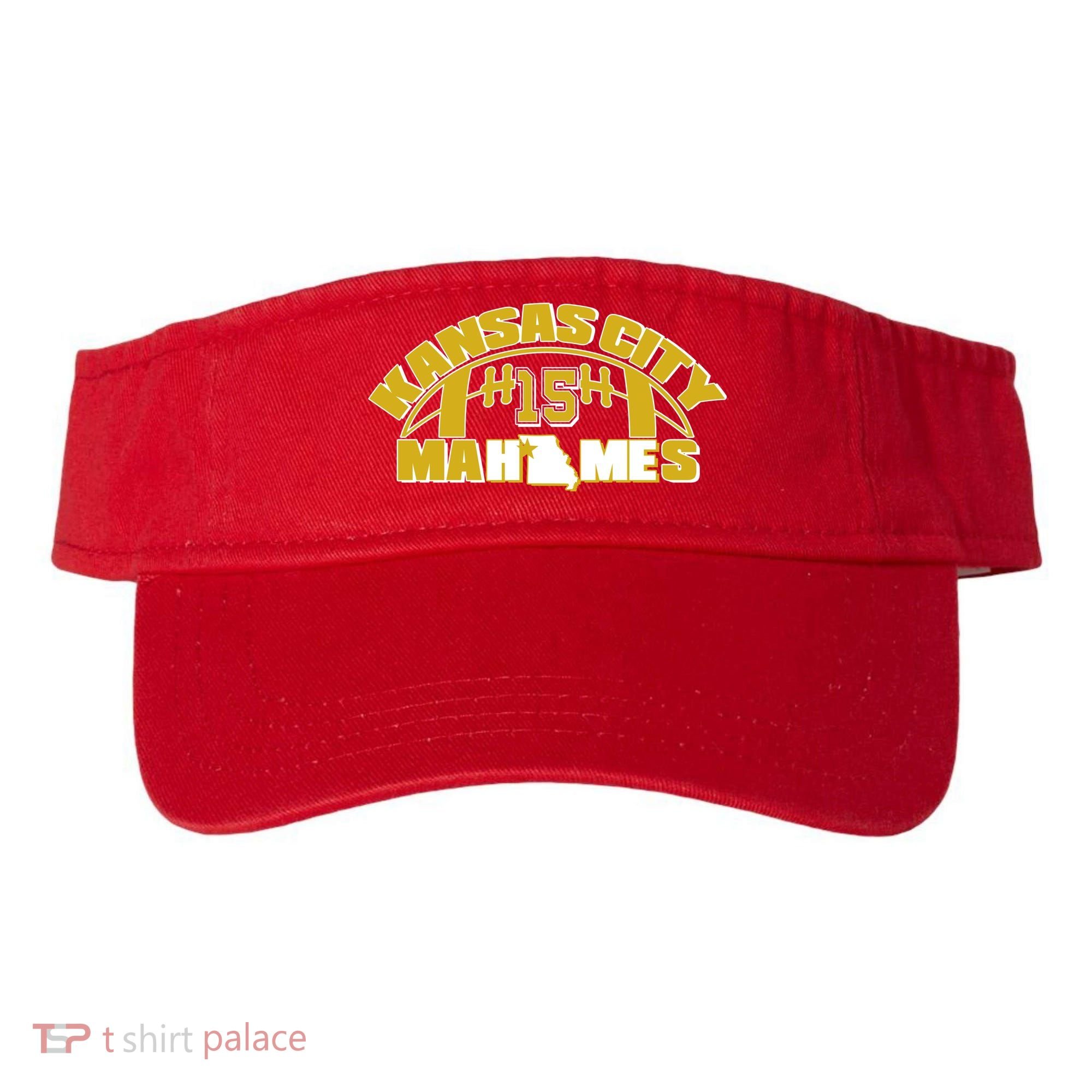 Kansas City Mahomes Football Fan Visor