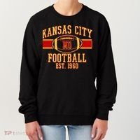 Kansas City MO Football Est 1960 Women's Sweatshirt thumb 0